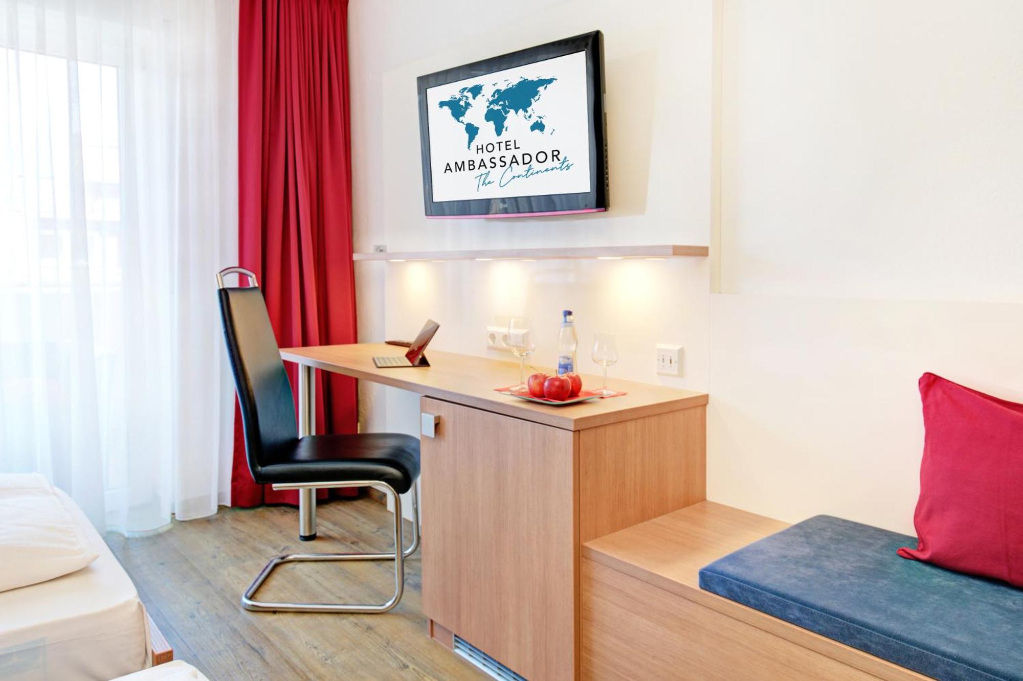 Ambassador Thecontinents Hotel Karlsruhe Exterior photo