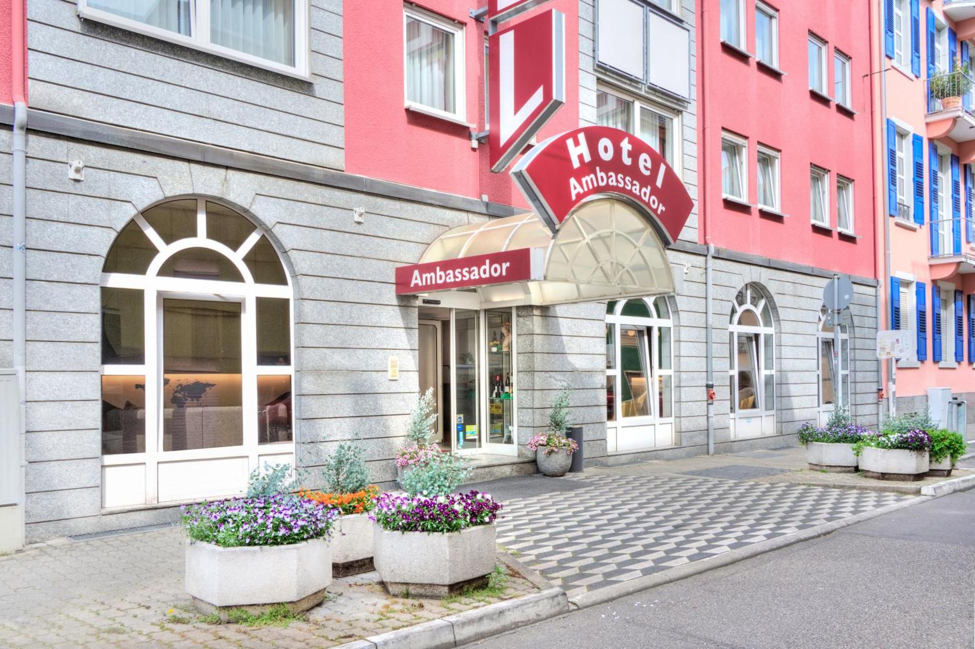 Ambassador Thecontinents Hotel Karlsruhe Exterior photo