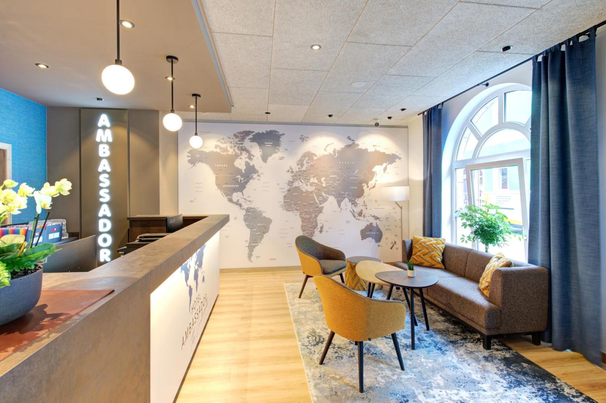 Ambassador Thecontinents Hotel Karlsruhe Exterior photo